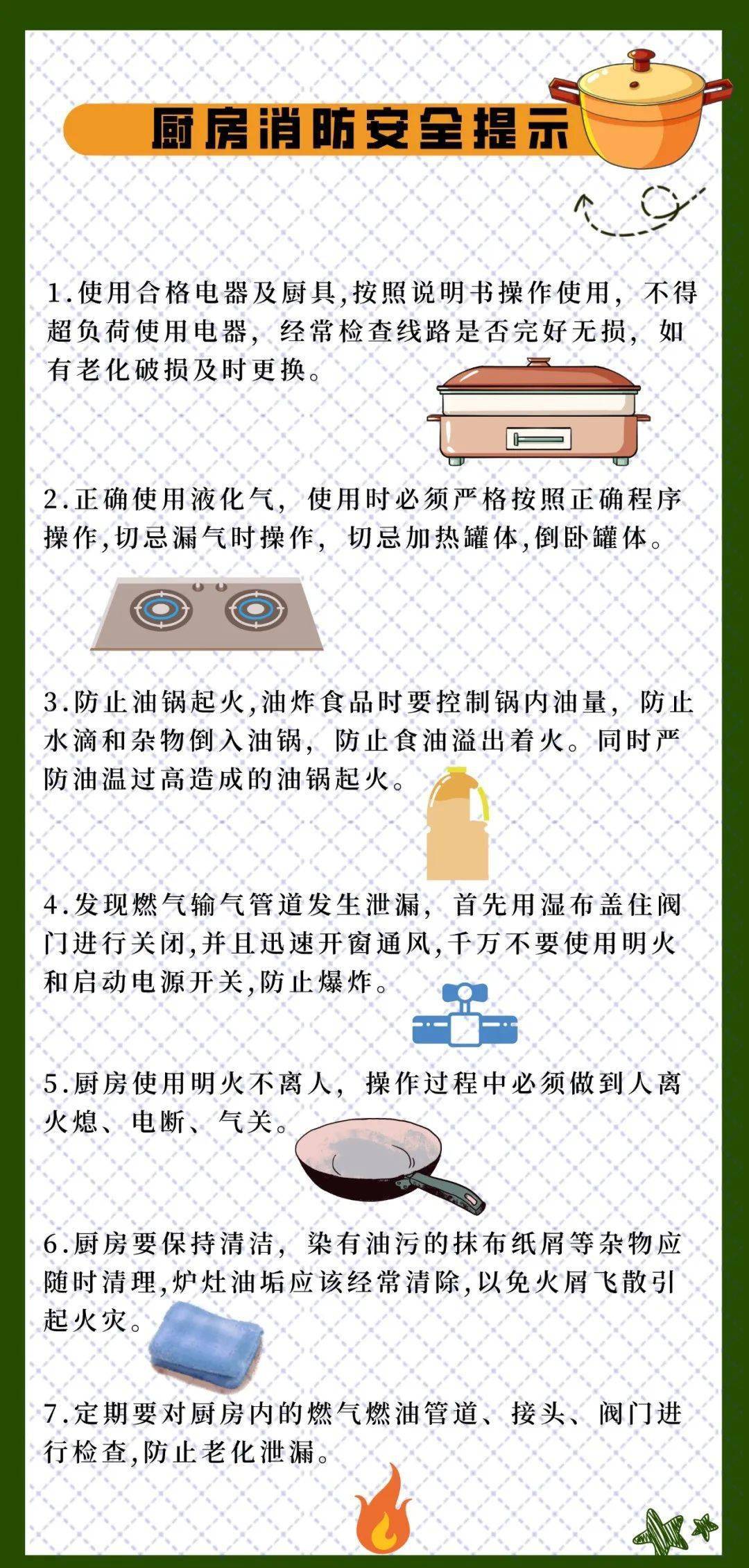 家庭防火关键，厨房火灾的成因与预防措施