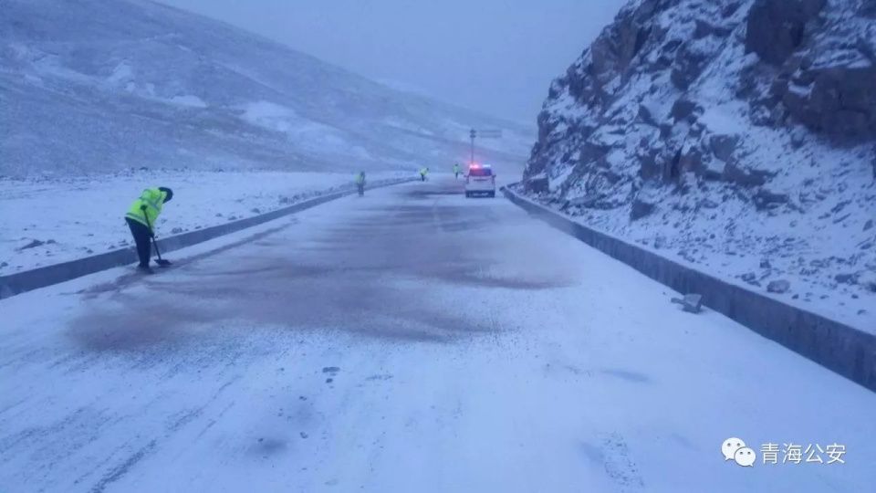 青海西宁迎入冬首场降雪，全省大范围降水天气来临