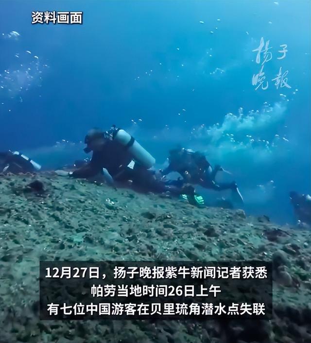 中国潜水失联游客成功搜救，七名游客全部找到，搜救行动圆满结束